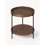 Brown round coffee table (renee)