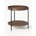 Brown round coffee table (renee)