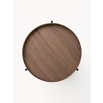 Brown round coffee table (renee)