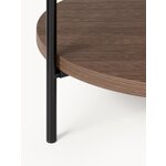 Brown round coffee table (renee)