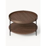 Brown round coffee table (renee)