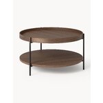 Brown round coffee table (renee)