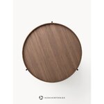 Brown Round Coffee Table (Renee)