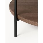 Brown round coffee table (renee)