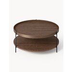Rudas apvalus kavos staliukas (renee)