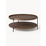 Rudas apvalus kavos staliukas (renee)