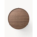 Rudas apvalus kavos staliukas (renee)