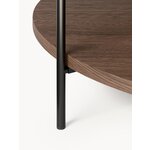 Rudas apvalus kavos staliukas (renee)