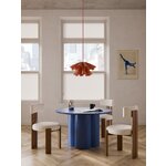 Blue Round Dining Table (Keva) D=120