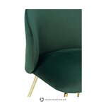 Roheline Samet Polsterdatud Tool (Luisa)