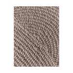 Brown wool rug (eleni)200x300