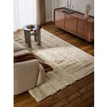 Light Beige High-Pile Patterned Carpet (Genève) 200x300