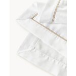 White Cotton Tablecloth (Tat) 40x150