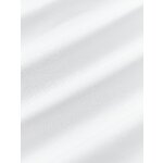 Белый узорчатый хлопковый пододеяльник (Phi) 135x200