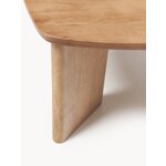 Brown Solid Wood Coffee Table (Willow)