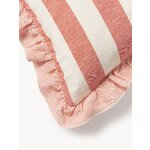 Striped Duvet Cover (Ruffled Linen-Cotton)135x200