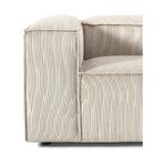 Gaiši bēšs atpūtas krēsls (lennon)