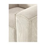 Gaiši bēšs atpūtas krēsls (lennon)