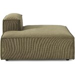 Olive green sofa module (Lennon)