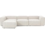 Light gray Modular Corner Sofa (Lennon)