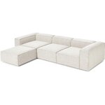 Light gray Modular Corner Sofa (Lennon)
