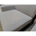 Gray modular corner sofa (melva) 240cm with beauty flaw