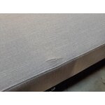 Gray modular corner sofa (melva) 240cm with beauty flaw
