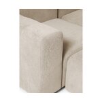 Beige modular corner sofa (lena)