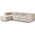 Beige modular corner sofa (lena)