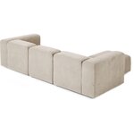 Beige modular corner sofa (lena)