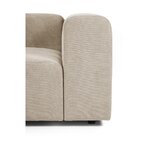 Beige modular corner sofa (lena)