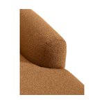 Vaaleanruskea sohvamoduuli (sohva), jossa on kosmeettinen vika