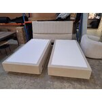 Light continental bed (livia) 200x200 with cosmetic flaws
