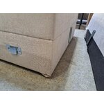 Light continental bed (livia) 200x200 with cosmetic flaws