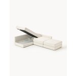 Light Beige Corner Sofa Bed (Ladina)