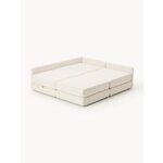 Light Beige Corner Sofa Bed (Ladina)