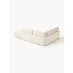 Light Beige Corner Sofa Bed (Ladina)