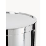 Silver design bedside table componibili (Kartell)