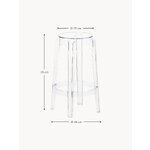 Transparent design chair ghost (cartel)