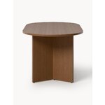 Dark brown dining table (ton)