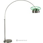 Hõbedane Põrandalamp Metal Bow (White Label Living)