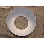 Hõbedane Põrandalamp Metal Bow (White Label Living)