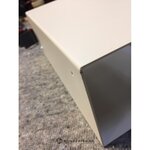 White wall shelf set 2-piece newton