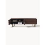 Dark brown solid wood cabinet (luca)