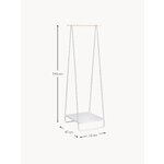 White clothes rail (tower)