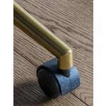 Green velvet office chair murray (gallery direct) intact