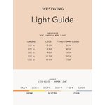 White LED table lamp Omari (Nordlux)