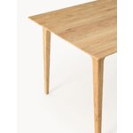 Brown dining table (archie)220x100
