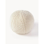 Light beige Teddy fabric Decorative Pillow Dotty (WW) Ø30