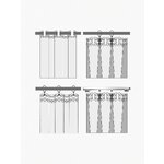 Curtain set jensen 2 pcs (ww) 130x260